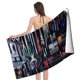 thumbnail image 4 of Herramientas Toalla de playa de secado rápido con diseño temático, regalo para mujeres y niñas, ideal para cumpleaños, fans, amantes de la música, uso en la playa o al aire libre, 78 × 150 cm, 4 of 6