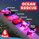 thumbnail image 3 of Juguetes De Baño Ocean Rescue Paquete De 6 Con Luz, 3 of 9