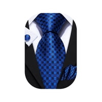 Set De Corbata Barry.Wang Clásica A Rayas Escocesas 150 Cm Seda