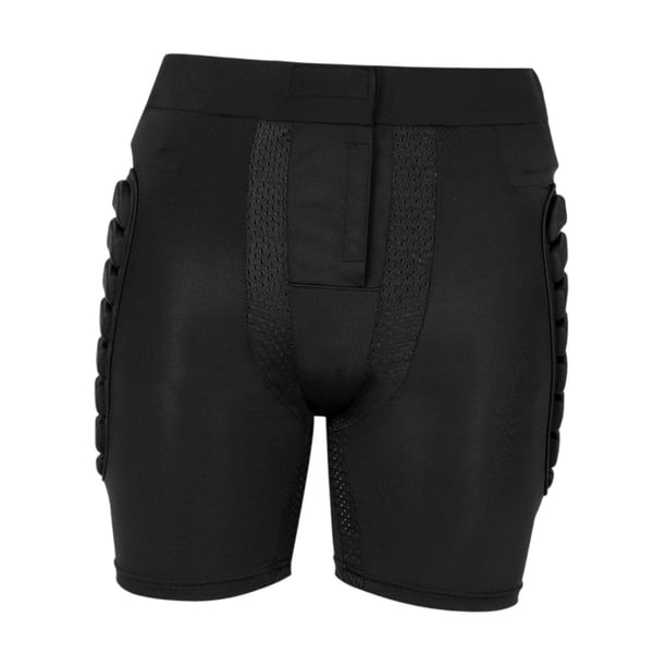 Pantalones Cortos Acolchados para Protección Contra Caídas, Protectores, Cómodo, Multifunción, Gruesos Y Equipos de Protección para Skateboarding, Esq XL de seda de leche