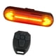 thumbnail image 1 of Luz de freno con señal de giro inalámbrica y control remoto, luz trasera recargable por USB, 1 of 8