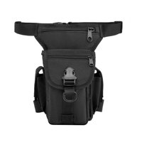 Chrisdien Deny Cinturón De Running Unisex Impermeable De Tela Oxford 600D, Negro