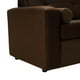 thumbnail image 3 of Sofa Vivo 3c Felpa 30 Chocolate, 3 of 5