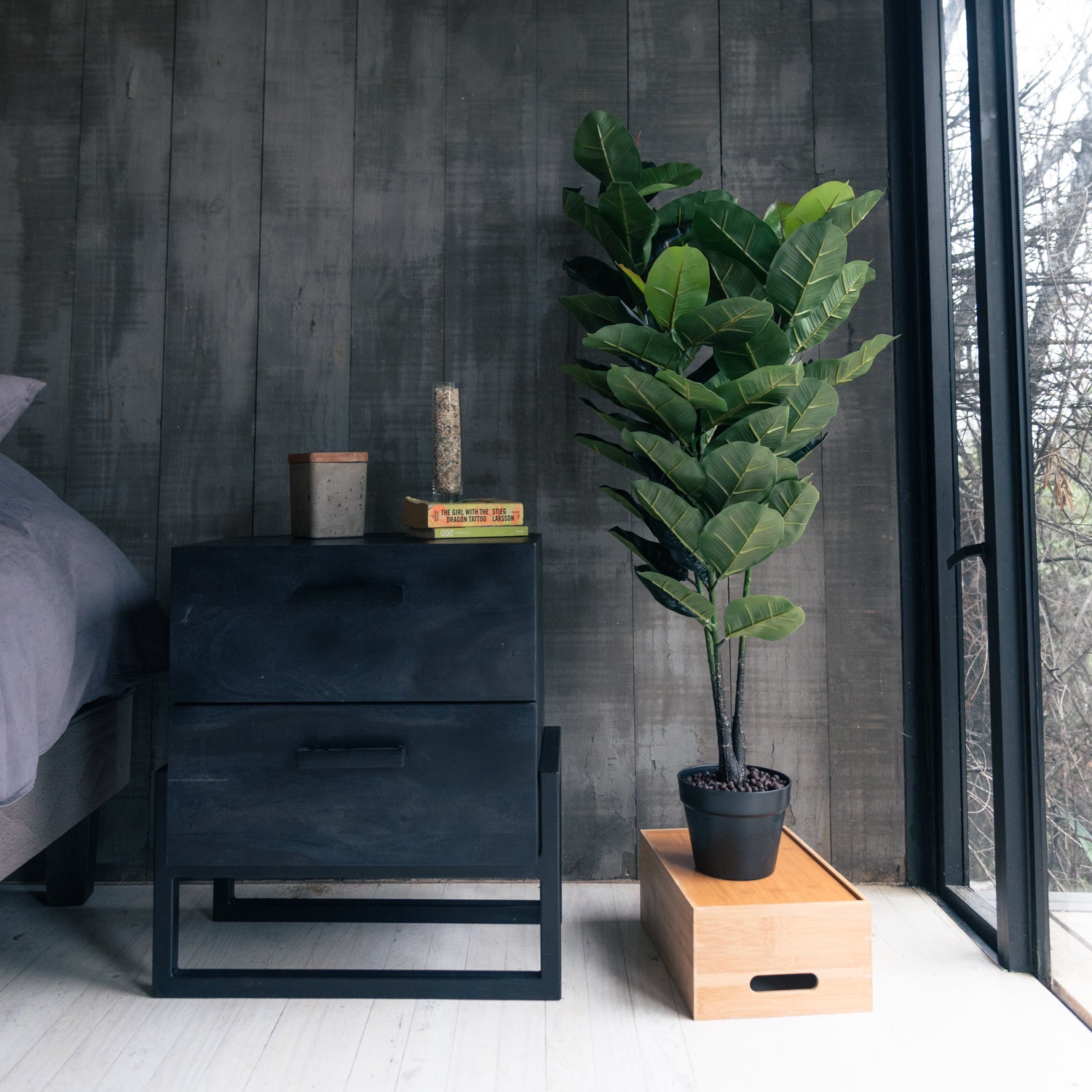 Vadell Home - Ficus Elástica/Gomero De 130 Cm