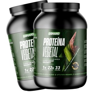 Gohard - Pack Proteinas Vegetales 2Kg En Total 66Sv Cacao Orgánico