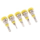 thumbnail image 3 of 5Pieces 2mm Banana Jack Tuerca de conexión para Multimeter Banana Socket amarillo, 3 of 5
