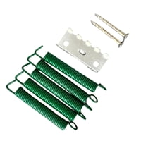 Magideal - Resortes De Puente De Trémolo Para Guitarra Eléctrica De Servicio Pesado, Reemplazo Directo, Garra Y Gancho De Resortes De Puente De Trémolo, Para , Verde