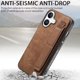 thumbnail image 3 of Funda Protectora con Correa para iPhone 16 Resistente a Golpes Marrón, 3 of 6