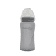 thumbnail image 1 of Mamadera De Vidrio Healthy 240 ml Gris, 1 of 5