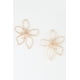 thumbnail image 1 of Aretes Fashnzfab Delicados De Flor Abstracta, 1 of 2