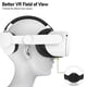 thumbnail image 3 of Funda de cojín facial para Oculus Quest 2 Accessories para Quest 2 Controller Grips, funda de silicona VR, funda de silicona VR, fundas para pulgares para Meta Quest 2, 5 unidades (negra), 3 of 9
