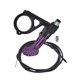 thumbnail image 1 of Manija De Control Remoto Para Tija De Sillín De Bicicleta Con Cable Y Tapa De Extremo Para Andar Al Aire Libre, Color Morado, 1 of 5