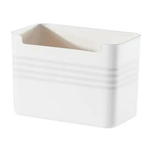 Total Click - Cajon Organizador Cocina Baño Cosmeticos 18X10X13Cm Blanco