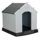 thumbnail image 1 of Casa Para Mascotas Perros Pequeña PVC 72x14x67Cm Gris, 1 of 6