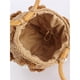 thumbnail image 3 of Flor Perlas Ratán Tote Bolso Verano Playa Cordón Bolso Baldo de paja Bolso tejido Bolsos y bolsos de paja para mujeres, 3 of 3