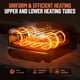 thumbnail image 3 of Horno eléctrico para pizza BIG HORN OUTDOORS para interiores de 14 pulgadas, 3 of 8