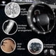 thumbnail image 3 of Set de accesorios de coche NBTEPEM Bling 27 piezas para mujer plateado, 3 of 8