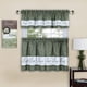 thumbnail image 1 of Juego de cortinas para ventana ACHIM Tier and Valance Live Love Laugh, 1 of 7