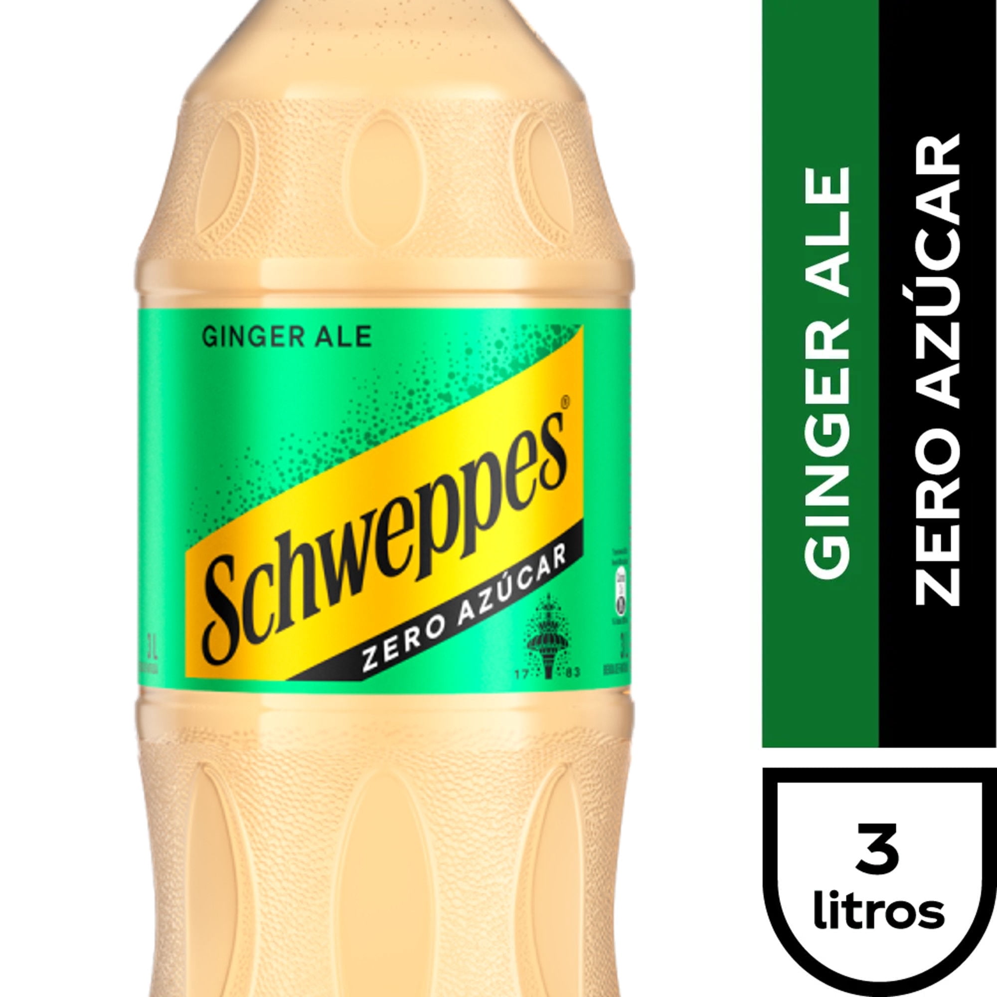 Schweppes ginger zero 3.0, 3000 ml