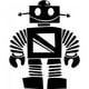 thumbnail image 1 of Decomural Happy Robot Aliens Space WS-32760, 1 of 2