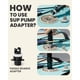 thumbnail image 4 of Kit de Manguera de Aire y Adaptador de Bomba OutdoorMaster 110 cm, 4 of 7
