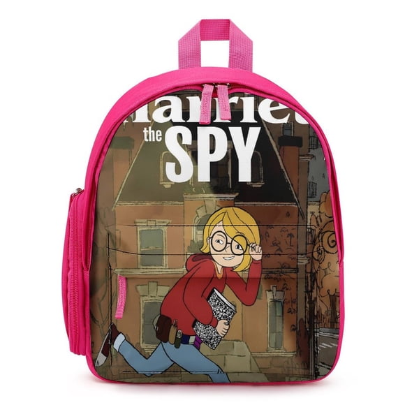 Harriet la Espía Mochila Escolar para Niños y Niñas, Mochila Infantil Ligera de Alta Calidad, Grande y Duradera ROSA