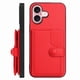 thumbnail image 2 of FOXDOCK Funda para iPhone 16 con Bloqueo RFID - Diseño Elegante con Cierre de Botón, 2 of 5