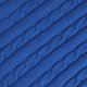 thumbnail image 5 of Manta de Algodón REGALWOVEN Decorativa de Punto Trenzado Manta Suave de Punto Azul (47" x 70"), 5 of 7
