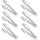 thumbnail image 1 of 6 paquetes de lengüetas de servicio lengüetas de cocina, lengüetas de buffet, lengüetas de comida de acero inoxidable, lengüetas de 9 pulgadas, 1 of 3