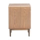 thumbnail image 3 of Mesa lateral Vidaz de Zuo, color café, MDF y acero, con cajón y repisa, 3 of 9