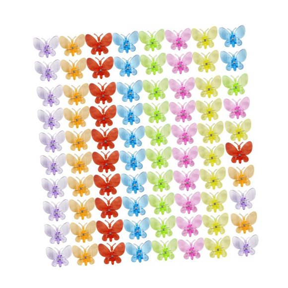 Clips Para Orquídeas Compactos Y Reutilizables Para Flores, Plantas Trepadoras Y Plantas De Un Solo Tallo, 80 Unidades
