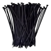 Metalfer - Amarra Cable Negro 4.8X200Mm Paquete De 100Un