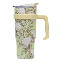 Genérico - Vaso Botella Deportiva Floral Asa Funcional Ergonómico Jhn