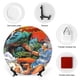 thumbnail image 3 of Street Fighter (juego) Plato decorativo de porcelana fina (bone china), plato decorativo de cerámica para hogar, oficina, soporte de pared, platos decorativos para dormitorio - 6 pulgadas (15 cm), 3 of 6