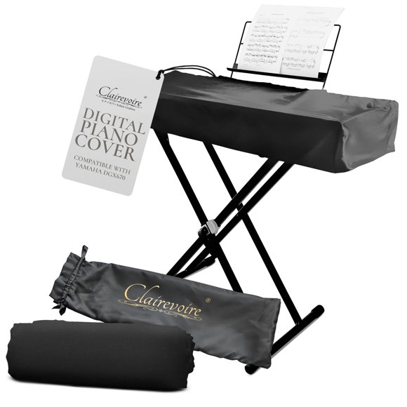 Funda impermeable para teclado Clairevoire Yamaha DGX670