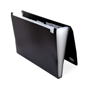 Carpeta Plastica Adix 13 Divisiones Negro Oficio