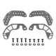 thumbnail image 2 of Rieles para casco Riel guía con tornillos de montaje para integrar los accesorios necesarios Gris, 2 of 5