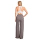 thumbnail image 3 of Talovee Pantalones de Yoga Mujer Pierna Ancha Cintura Alta con Bolsillos, Talla L, 3 of 5