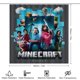 thumbnail image 2 of Una película de Minecraft-theme 4-Piece Shower Curtain Set with Rugs, Waterproof Bathroom Decor Set Includes Bath Mat, U-Shaped Rug, Toilet Lid Cover and Curtain with Hooks, 2 of 6