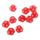 thumbnail image 3 of 10pcs Doce Caras Dados D12 Jugar Juegos De D & D RPG Partido Rojo Dados, 3 of 3
