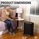 thumbnail image 4 of Purificador de aire Honeywell Bluetooth HEPA verdadero 28 m², 4 of 4