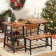 thumbnail image 2 of Pack Mesa Rectangular + 2 Banquetas | Estilo Industrial, 2 of 3
