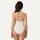thumbnail image 2 of Traje Baño Argollas Solido Flores Mujer 32574-1, 2 of 5