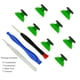 thumbnail image 3 of Joystick CTHTBZ para controlador PS5 - Set de 8 piezas verde, 3 of 5