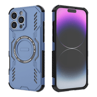 Funda Foxdock Para Iphone 16 Pro Max , Magnética, Resistente A Golpes, Con Soporte, Unisex, Carga Inalámbrica