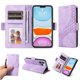 thumbnail image 3 of Carcasa FOXDOCK iPhone 12 Pro Max de cuero PU, diseño acolchado clásico, protección contra caídas y rayones, 3 of 5