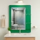 thumbnail image 3 of Espejo Simple Rectangular Green 80x60 Con Repisas, 3 of 5