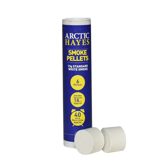Pastilla de Humo Arctic Hayes 13 g (Pack de 6) Blanca
