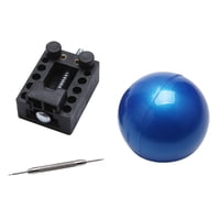 Magideal - Juego De Bolas De Apertura De Caja De Reloj Profesional Con Herramienta De Soporte, Herramienta De Extracción De Fondo De Reloj, Bola De Fricción, Her