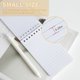 thumbnail image 3 of Cuaderno de bolsillo QiCheng 3x5 pulgadas, pack de 6 colores surtidos, 3 of 7